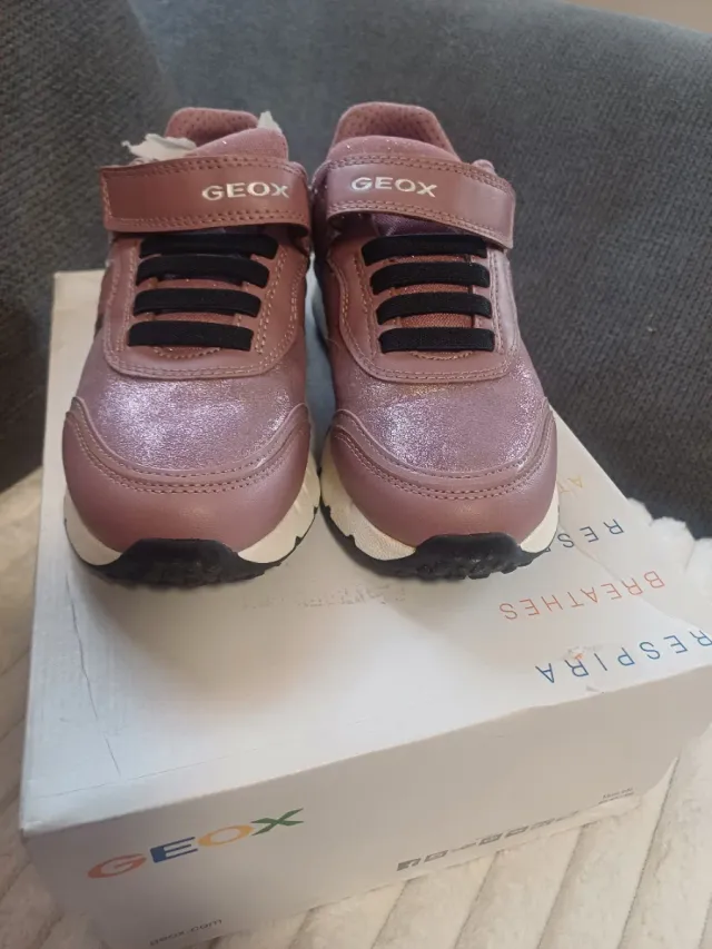 Geox J Fastics Niña Rosa Zapatillas Deportivas