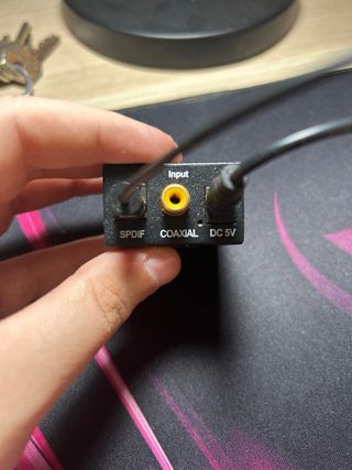 Convertidor Audio Digital a Analógico PS4