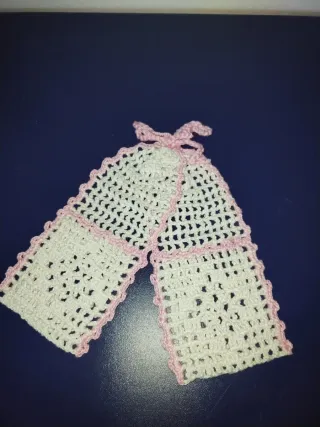 Conjunto 7 peças crochê artesanal