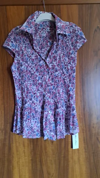 Camicetta Miss Alex fantasia floreale taglia S