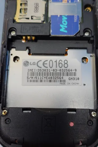 Teléfono Móvil Vintage LG Movistar GM310