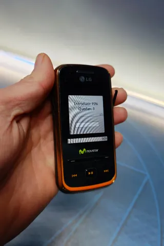 Teléfono Móvil Vintage LG Movistar GM310