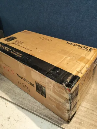 VASAGLE Armario Mueble de Baño 30 x 60 x 110 cm