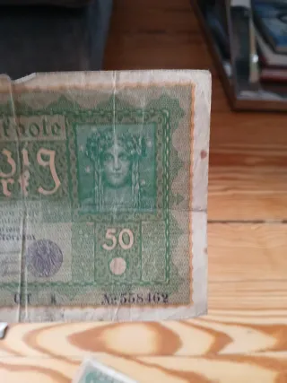 Billetes 50 Marcos 1919 (2 unidades)