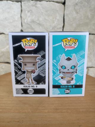 Pack 2 Funko Pop Kaiju No. 8 y No. 9