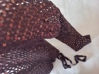 Chaqueta/ top punto y lentejuelas