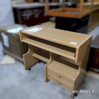 Escritorio melamina 2 cajones bandeja