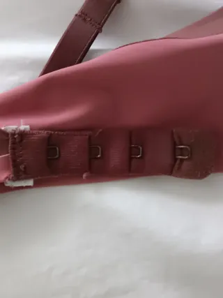 Sujetador Women'secret burdeos y rosa