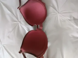 Sujetador Women'secret burdeos y rosa