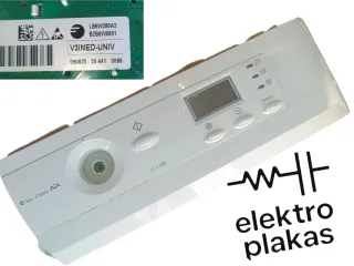 Frente electrónico lavadora V3INED-UNIV