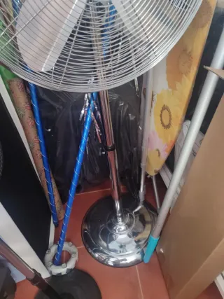 Ventilador acero inoxidable súper potente