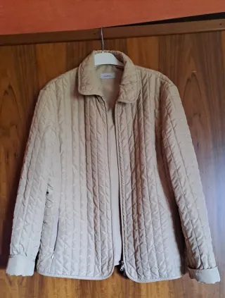 Giacca donna CAROL trapuntata beige