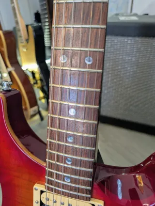 PRS SE Custom 22 Stoprail Cherry Sunburst
