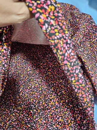 Vestido premamá H&M talla XXL estampado