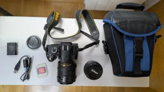 Kit Cámara Nikon D3200 Premium