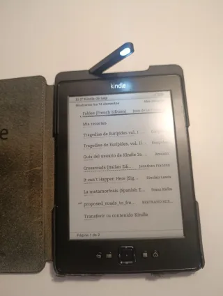 Amazon Kindle E-reader Negro D01100
