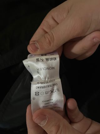 Giubbotto Moncler nero