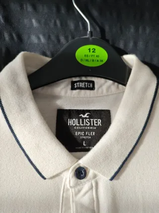 Polo Hollister Talla L
