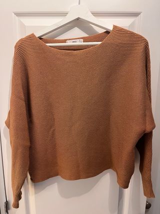 Jersey Mango Talla Única Marrón