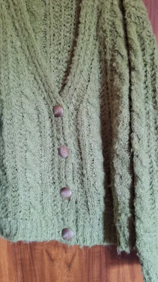 Cardigan Dolcissima donna verde