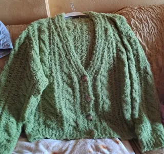 Cardigan Dolcissima donna verde