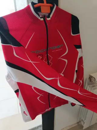 Maillot Ciclismo Rockrider Hombre Rojo