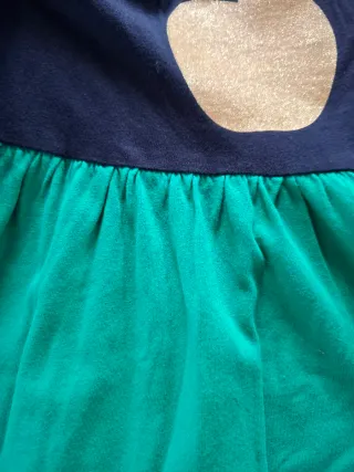 Abito in cotone con stampa glitter H&M 98-104 cm