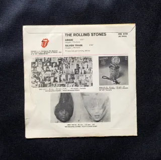 The Rolling Stones - Angie. Single España 1973.