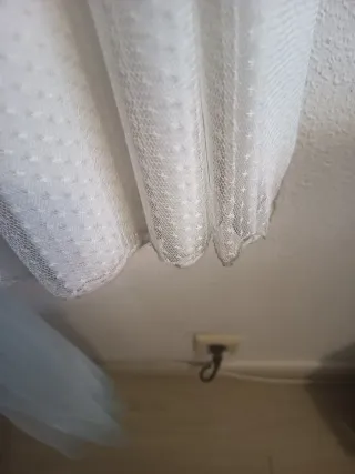 Vestido de Comunión 2025 Blanco y Celeste.10 años