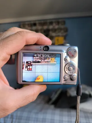 Cámara Canon IXUS 750 Cámara Digital Plata