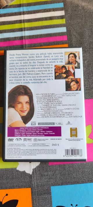 Mientras Dormías DVD Romance Español