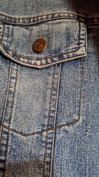 Giacca in denim donna vintage