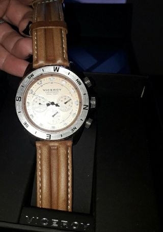 Reloj Viceroy Cronógrafo Beige/Marrón