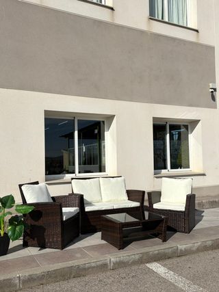 Conjunto Muebles Terraza/Jardín Ratán Beige