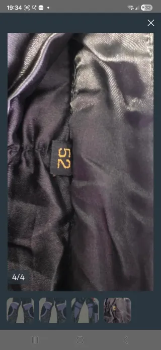Pantalones de piel moto negros y morados
