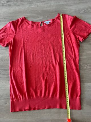 Jersey H&M Rojo Talla L