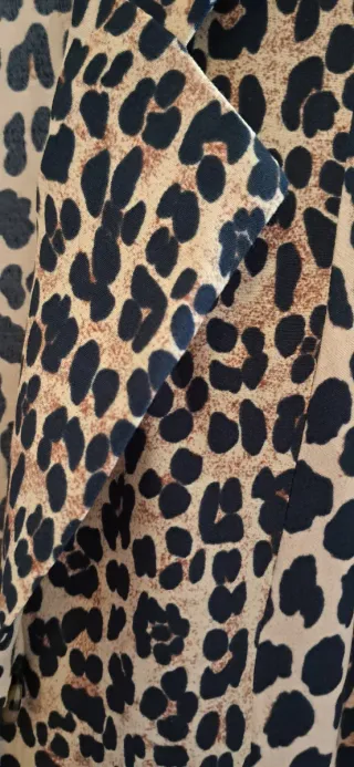 Vestido Mango Animal Print