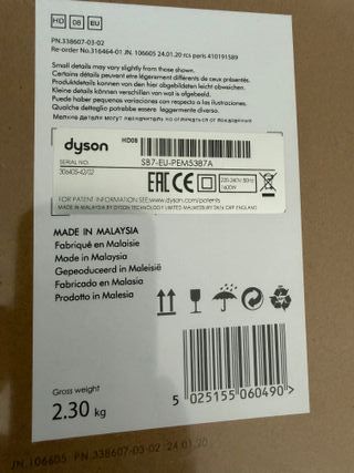 Asciugatrice Dyson Supersonic Grigio/Rosa