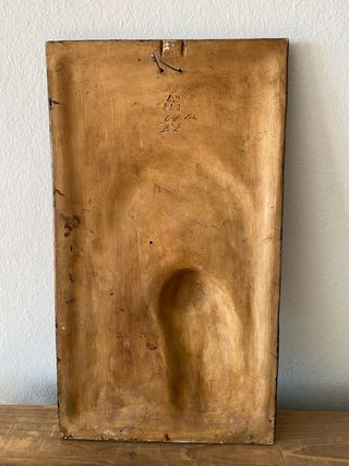 Cuadro vintage pintado a mano