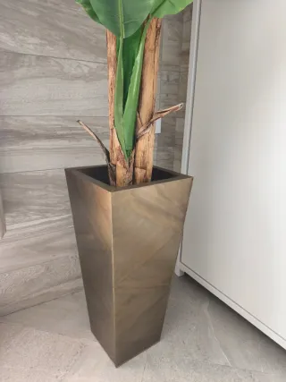 Planta INTERIOR artificial alta con maceta