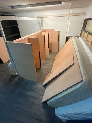 Cama nido madera niño dos unidades colchones