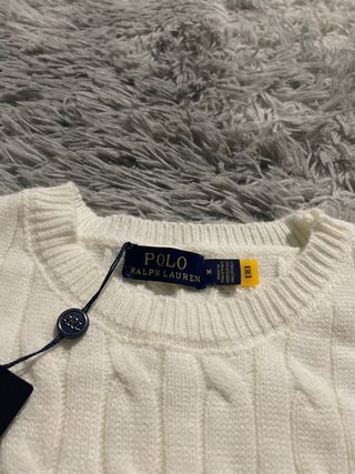 Jersey Polo Ralph Lauren Blanco