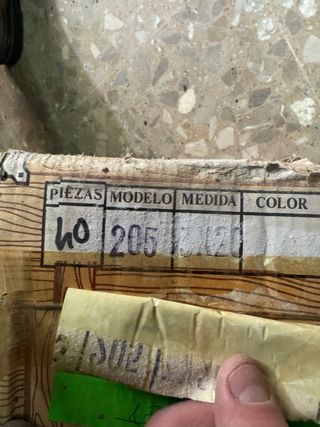 Azulejo marca COBSA (castellon) rústico, cenefa