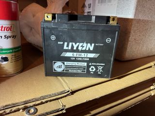 Voge 900 2025 Batería Liygon 6-FM-12 12V 12Ah.