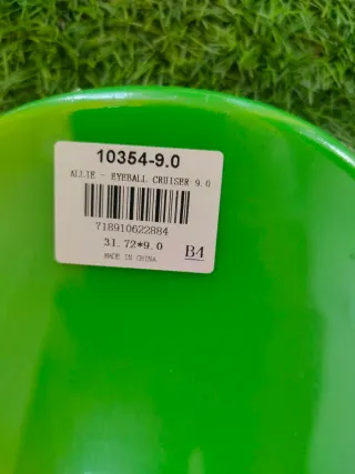 Tabla Skate Zero Allie 9.0 Eyeball tipo Old school