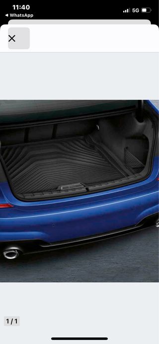 Alfombrilla protectora para maletero BMW