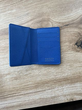 Cartera Goyard Azul y Blanca