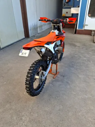 KTM 300 EXC 2024 Naranja/Blanca