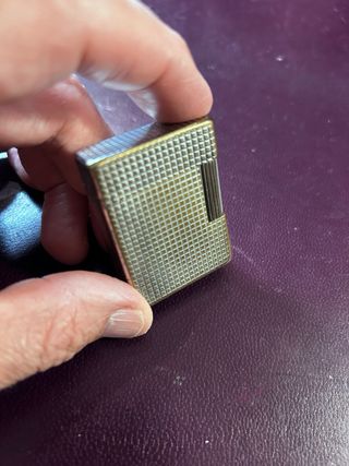 Mechero Dupont Plata