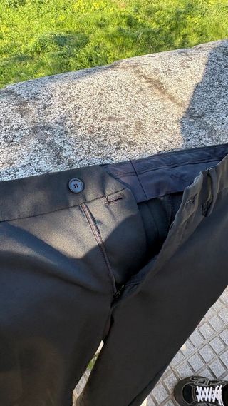 Pantalón de traje Zara negro